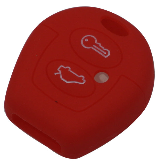 Silicone 2 Button Car key Case Cover For Seat VW